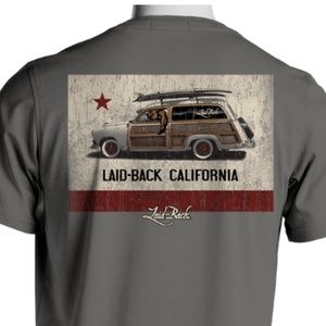 Comfort Colors California Bear Surfboard Woodie Men's T-Shirt